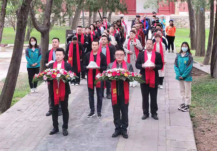 2021年承接泰山岱廟祈?；顒?dòng)